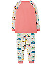 Frugi Pigiama Ace - Rosa/Arcobaleno - Cotone bio Pigiami