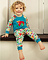 Frugi Pigiama Ace - Verde Acqua/Mucca - Cotone bio Pigiami