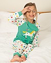 Frugi Pigiama Ace - Verde Acqua/Unicorno (da 2 a 4 anni) - Cotone bio Pigiami