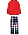 Frugi Pigiama Caden - Quadri/Renna - Cotone Bio Pigiami