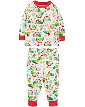 Frugi Pigiama Happy Days - Multicolore - Cotone Bio Pigiami