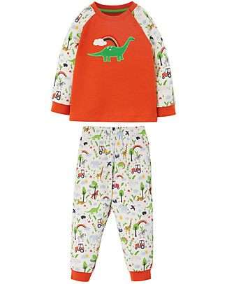 Frugi Pigiama Jamie Jim Jams - Animali della Fattoria - Cotone Organico - 100% Cotone Organico GOTS Pigiami