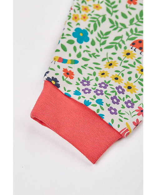 Frugi Pigiama Jamie Jim Jams - Garden Life - Cotone Bio Pigiami