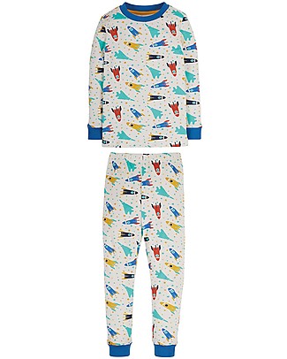 Frugi Pigiama Port Isaac - Razzi - Cotone bio Pigiami