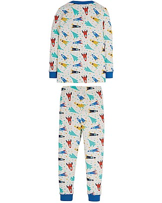 Frugi Pigiama Port Isaac - Razzi - Cotone bio Pigiami
