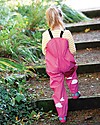 Frugi Salopette Impermeabile Puddle Buster, Flamingo - 100% materiale riciclato! Tutine Lunghe