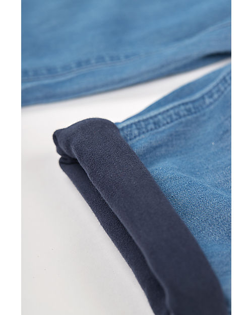 Frugi Salopette in Jeans Hopscotch - Trattore - Cotone Organico Salopette