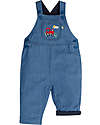 Frugi Salopette in Jeans Hopscotch - Trattore - Cotone Organico Salopette