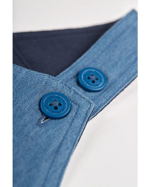 Frugi Salopette in Jeans Hopscotch - Trattore - Cotone Organico Salopette