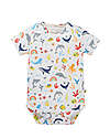Frugi Set di 2 Body - Righe e Mare Arcobaleno - Cotone Bio Body Manica Corta