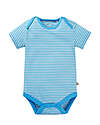 Frugi Set di 2 Body - Righe e Mare Arcobaleno - Cotone Bio Body Manica Corta