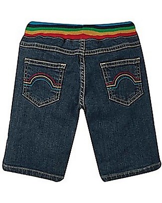 Frugi Shorts Jeans Dorian - Lavaggio Medio Pantaloni Corti