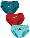 Frugi Slip Barney Pacco da 3 - Trattore - Cotone bio Slip