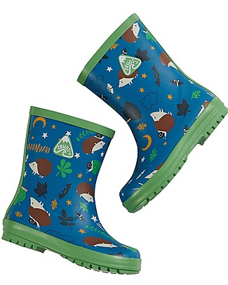 Frugi Stivali in Gomma Puddle Buster - Passeggiate Notturne - 100% gomma naturale Stivali Pioggia