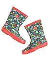 Frugi Stivali in Gomma Puddle Buster - Rabbit Fields - 100% gomma naturale Stivali Pioggia