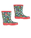 Frugi Stivali in Gomma Puddle Buster - Rabbit Fields - 100% gomma naturale Stivali Pioggia