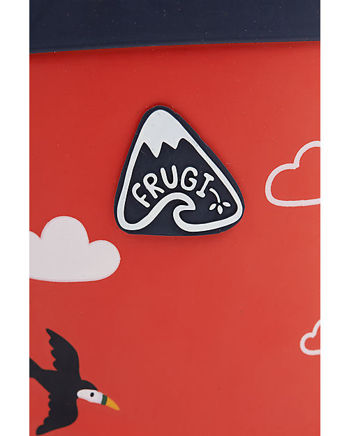 Frugi Stivali in Gomma Puddle Buster Wellington - Amici Rinoceronti - 100% gomma naturale Stivali Pioggia