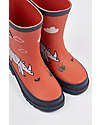 Frugi Stivali in Gomma Puddle Buster Wellington - Amici Rinoceronti - 100% gomma naturale Stivali Pioggia