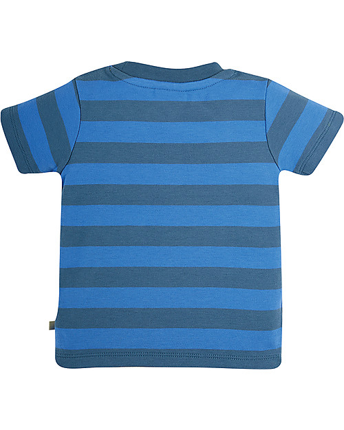 Frugi T-shirt Easy-on con Collo Elasticizzato - Trattore - Cotone bio T-shirt