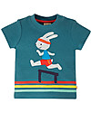 Frugi T-shirt Little Creature - Carta di zucchero/Coniglio - 100% cotone bio T-shirt