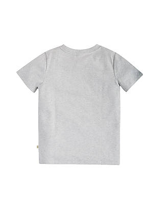 Frugi T-shirt Magic Number Grigia - Bici - 100% Cotone Organico GOTS T-shirt