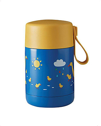 Frugi Thermos Yummy in Acciaio - Papere - 450 ml Contenitori in Metallo