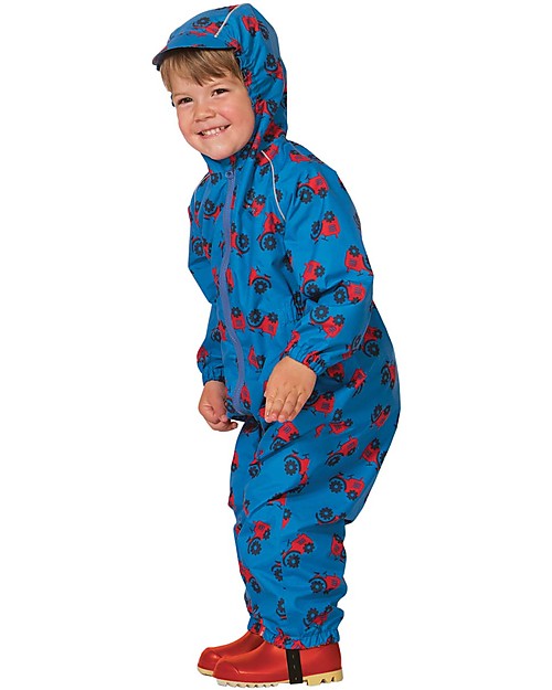Frugi Tuta Impermeabile Buster Suit, Trattore - 100% materiale riciclato! Tute Invernali