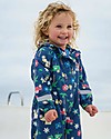 Frugi Tuta Impermeabile Puddle Buster Suit, Marine Blue Tractors - 100% materiale riciclato! Tute Invernali