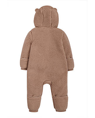 Frugi Tuta Intera Teddy in Pile - Beige - Calda e Comoda! Tute Invernali