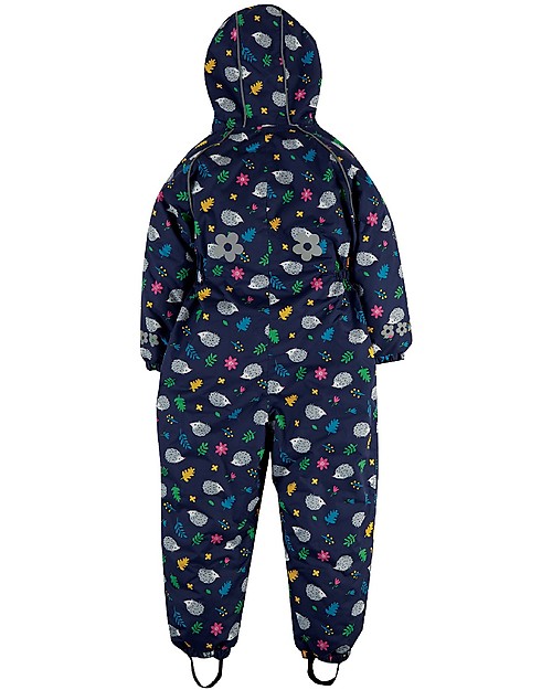 Frugi Tuta Termica Impermeabile e Foderata Explorer All In One (1-5 anni) - Porcospino - Fatta con bottiglie di plastica riciclata! Tute Invernali
