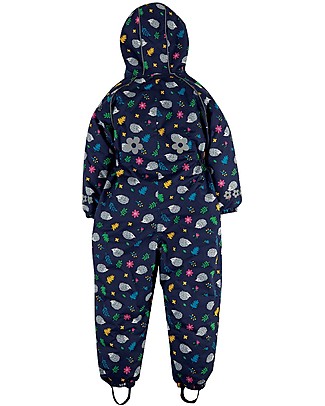 Frugi Tuta Termica Impermeabile e Foderata Explorer All In One (1-5 anni) - Porcospino - Fatta con bottiglie di plastica riciclata! Tutine Termiche