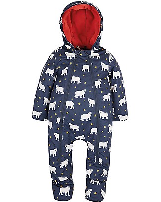 Frugi Tuta Termica Impermeabile e Foderata Explorer All In One - Orso Polare - Eco-friendly! Giacche
