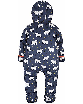 Frugi Tuta Termica Impermeabile e Foderata Explorer All In One - Orso Polare - Eco-friendly! Giacche