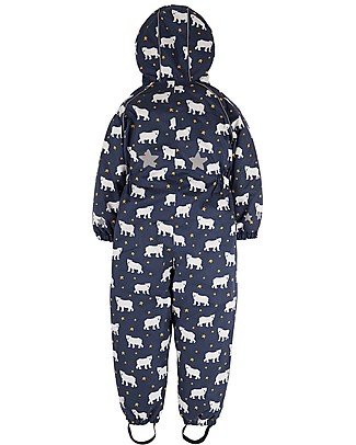 Frugi Tuta Termica Impermeabile e Foderata Explorer All In One - Orso Polare - Eco-friendly! Tutine Termiche