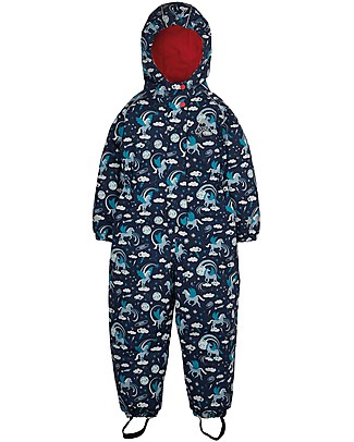 Frugi Tuta Termica Impermeabile e Foderata Explorer All In One - Unicorni - Eco-friendly! Tute Invernali