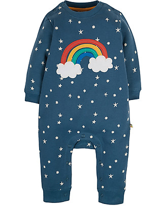 Frugi Tutina Abisko - Stelle/Arcobaleno - Cotone Bio Tutine Lunghe