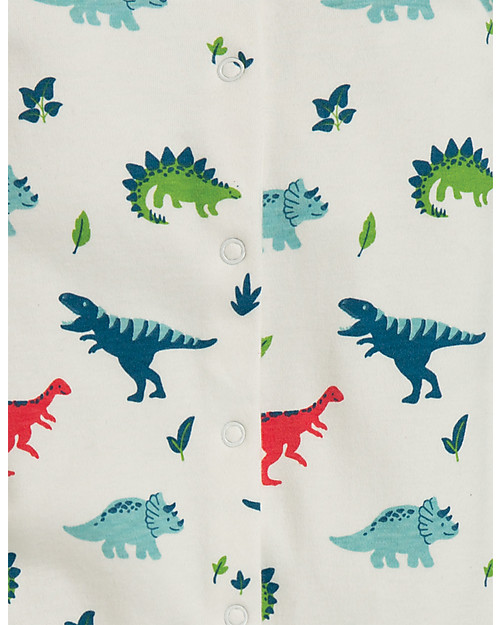 Frugi Tutina Con Piedi Lovely - Dino - cotone bio Tutine Lunghe