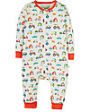 Frugi Tutina con Zip - Veicoli - Cotone bio Tutine Lunghe
