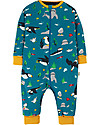 Frugi Tutina con Zip Zennor - Pulcinella di Mare - Cotone Tutine Lunghe