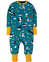 Frugi Tutina con Zip Zennor - Pulcinella di Mare - Cotone Tutine Lunghe