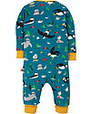 Frugi Tutina con Zip Zennor - Pulcinella di Mare - Cotone Tutine Lunghe