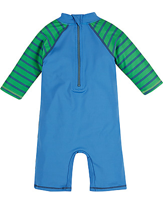 Frugi Tutina Costume Little Sun Safe - Coccodrilli - Eco-friendly UPF 40+ Costumi Anti Uv