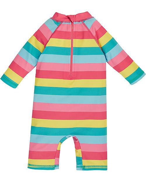 Frugi Tutina Costume Little Sun Safe - Sirena - Eco-friendly UPF 50+  T-shirt Anti UV