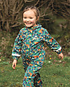 Frugi Tutina Impermeabile con Cappuccio Rain or Shine (1-5 anni) - Animali del Bosco - Fatta con bottiglie di plastica riciclate! Tute Invernali
