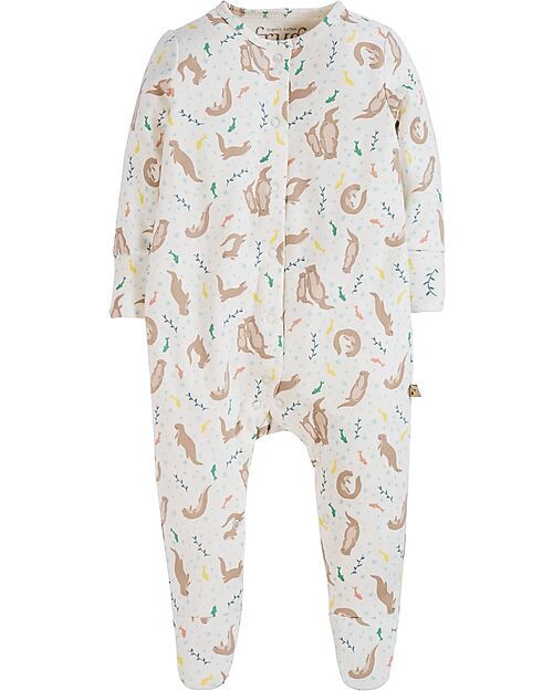 Frugi Tutina Lovable - Lontra - Cotone Organico Tutine Lunghe