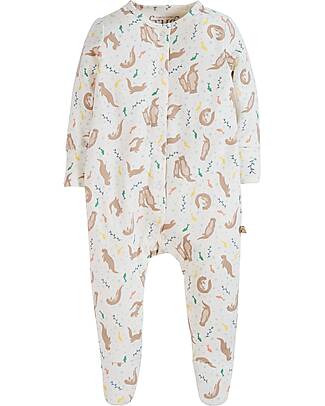 Frugi Tutina Lovable - Lontra - Cotone Organico Tutine Lunghe