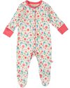 Frugi Tutina Neonato con Piedi Uccellini in Festa - 100% Cotone Bio Tutine Lunghe