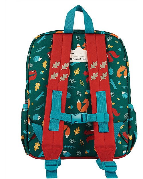 Frugi Zainetto Adventurers - Bosco - Fatto con Materiale Riciclato! Zaini Asilo