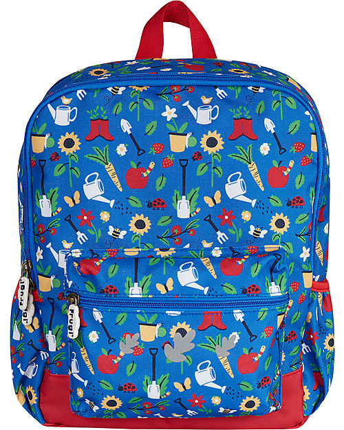 Frugi Zainetto Adventurers - Garden - 28 x 34 x 11 cm - Fatto con Materiale Riciclato - in Collaborazione con The National Trust! Zaini Scuola