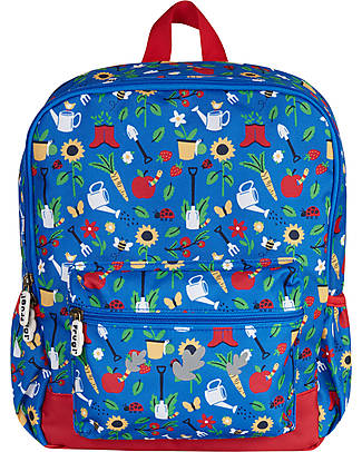 Frugi Zainetto Adventurers - Garden - 28 x 34 x 11 cm - Fatto con Materiale Riciclato - in Collaborazione con The National Trust! Zaini